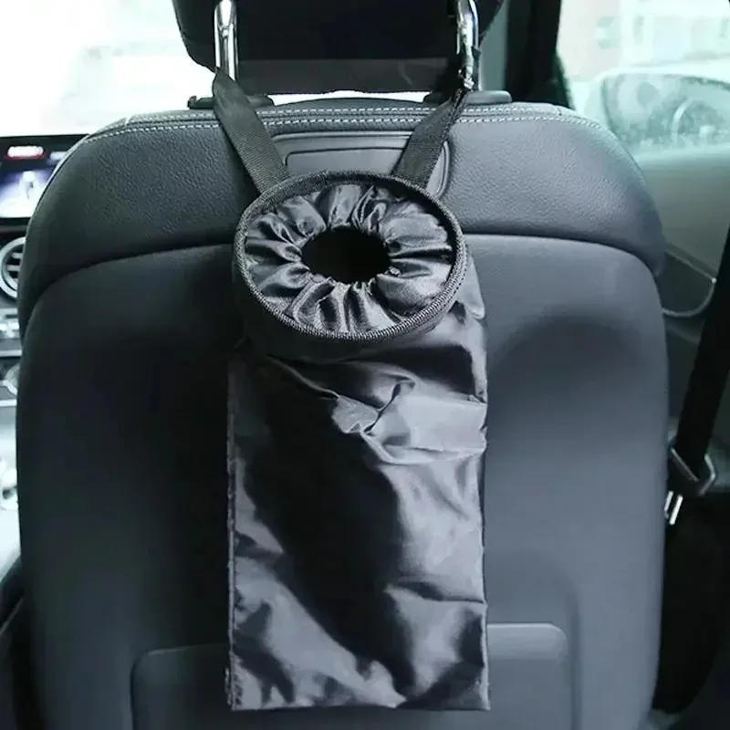 Seat Cleaner Fabric - Müllbeutelhalter für die Autositzlehne, hängender Abfallbehälter
