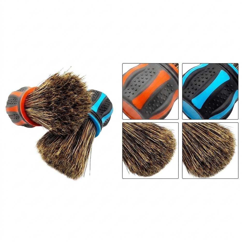 Dirt Brush Interior - Innenraum-Detailbürste, Autodetailing-Bürste, kompaktes Design, Werkzeug zur