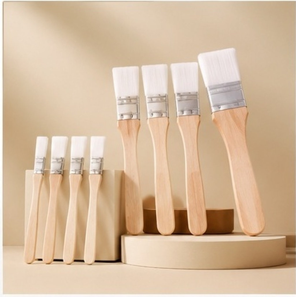 Detailing Brush Set - 18-teiliges Wandmalpinsel-Set mit Griffen für Möbel,