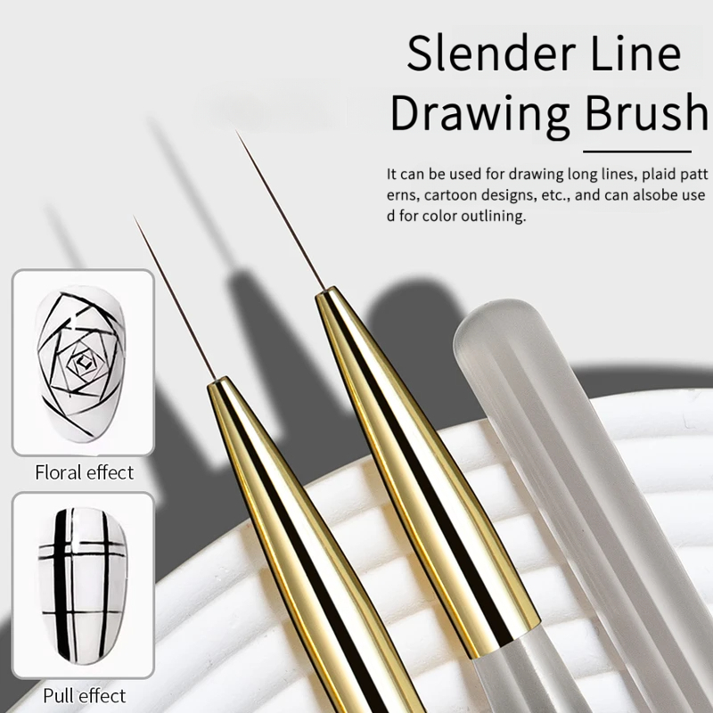 1/2/5-teiliges Nail-Art-Liner- – Detailing Brush Set Bewertung und Preis