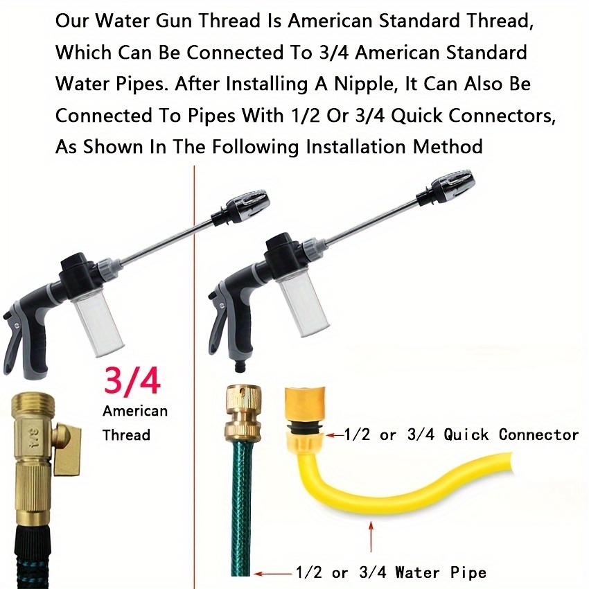 Hochdruck-Wasserpistole zum Au – Pressure Washer Foam Gun Bewertung und Preis